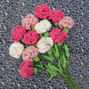 Hot pink-Sakura-White Mix